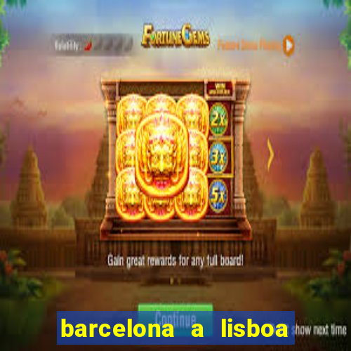 barcelona a lisboa de trem